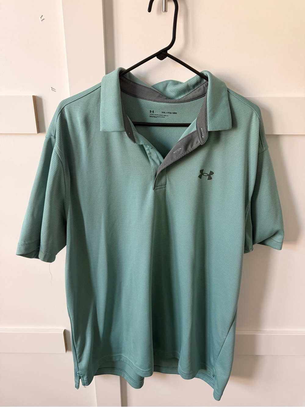 Under Armour Men's Mint Green Performance Polo